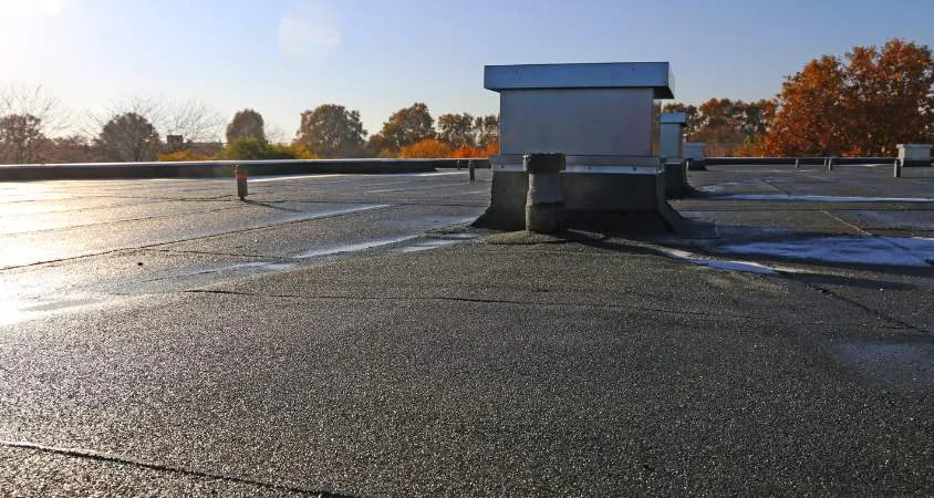 Travaux d’étanchéité sur toit plat